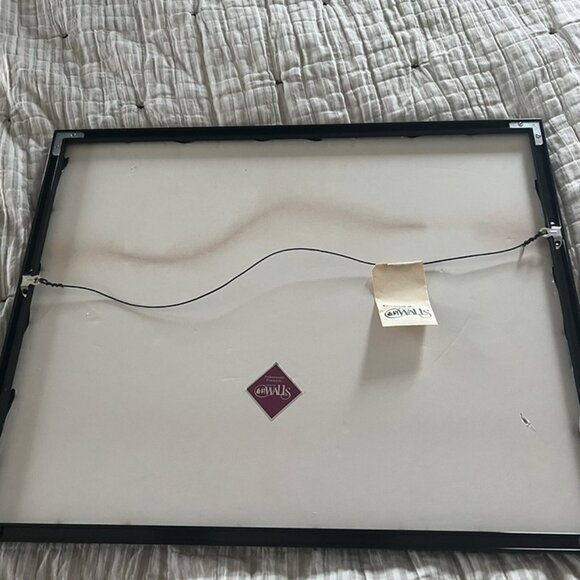 Donna Moses O Christmas Tree Limited Edition Framed Print 110/980 1986 Cottage - Picture 8 of 10